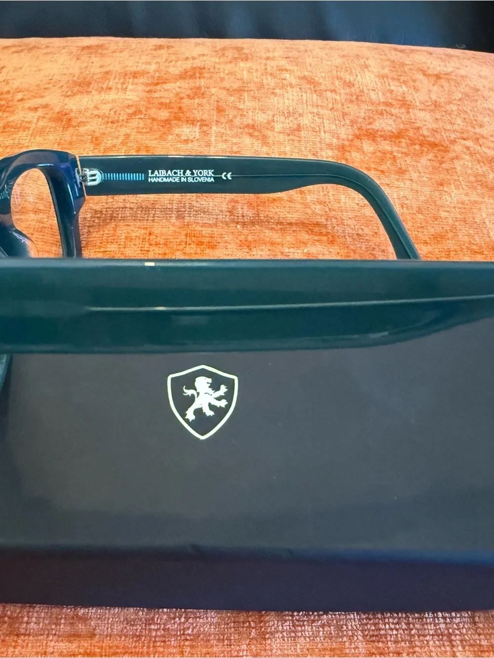 Laibach & York Washington C7 River Green Chunky Acetate Glasses